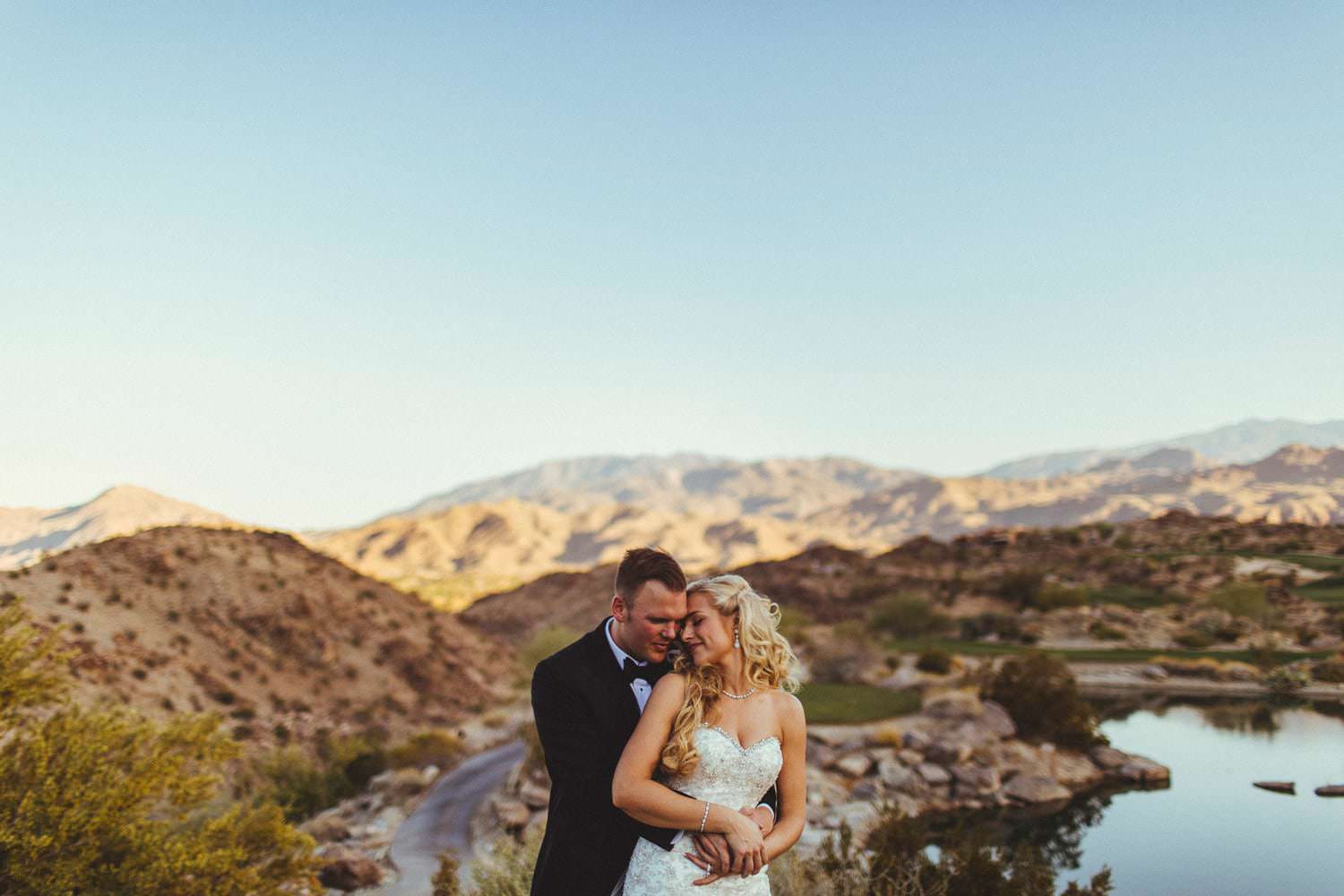 palm desert wedding stone eagle