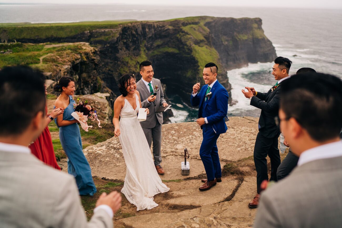 Cliffs of Moher wedding